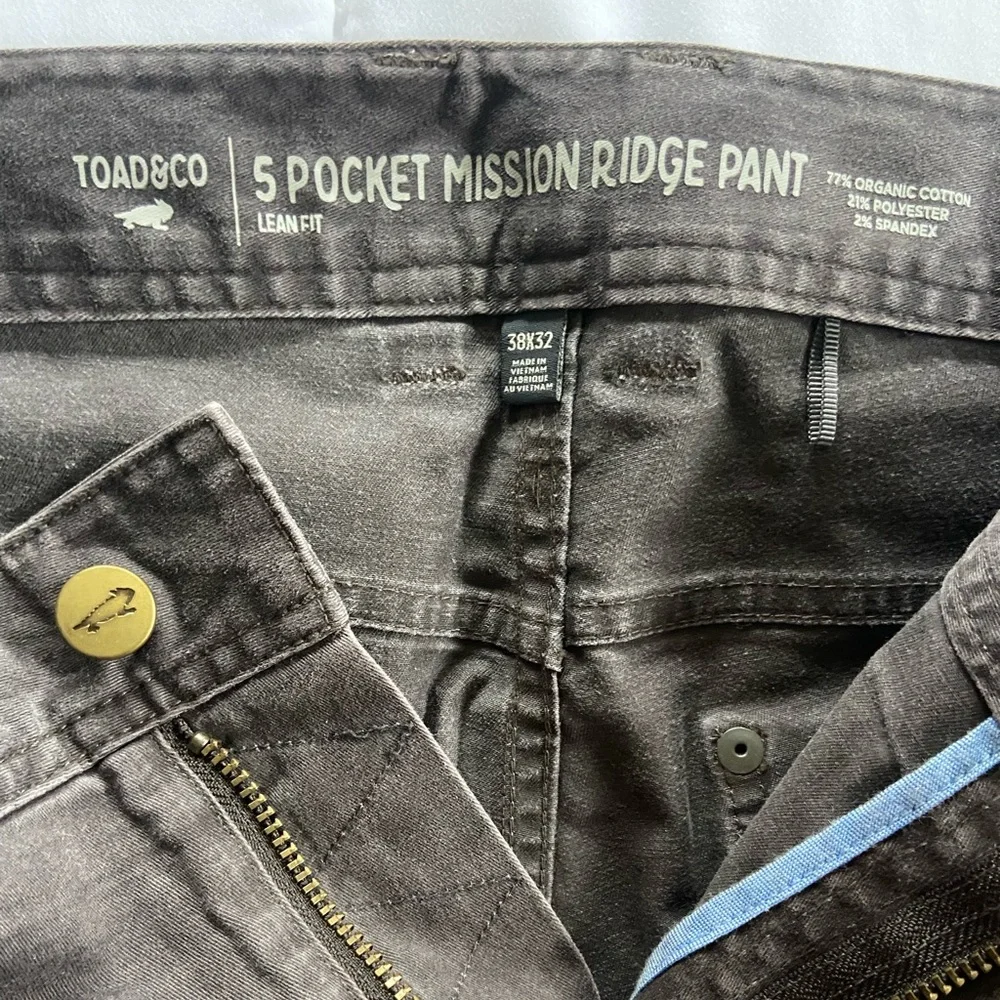Toad & Co Five Pocket Mission Ridge Pants